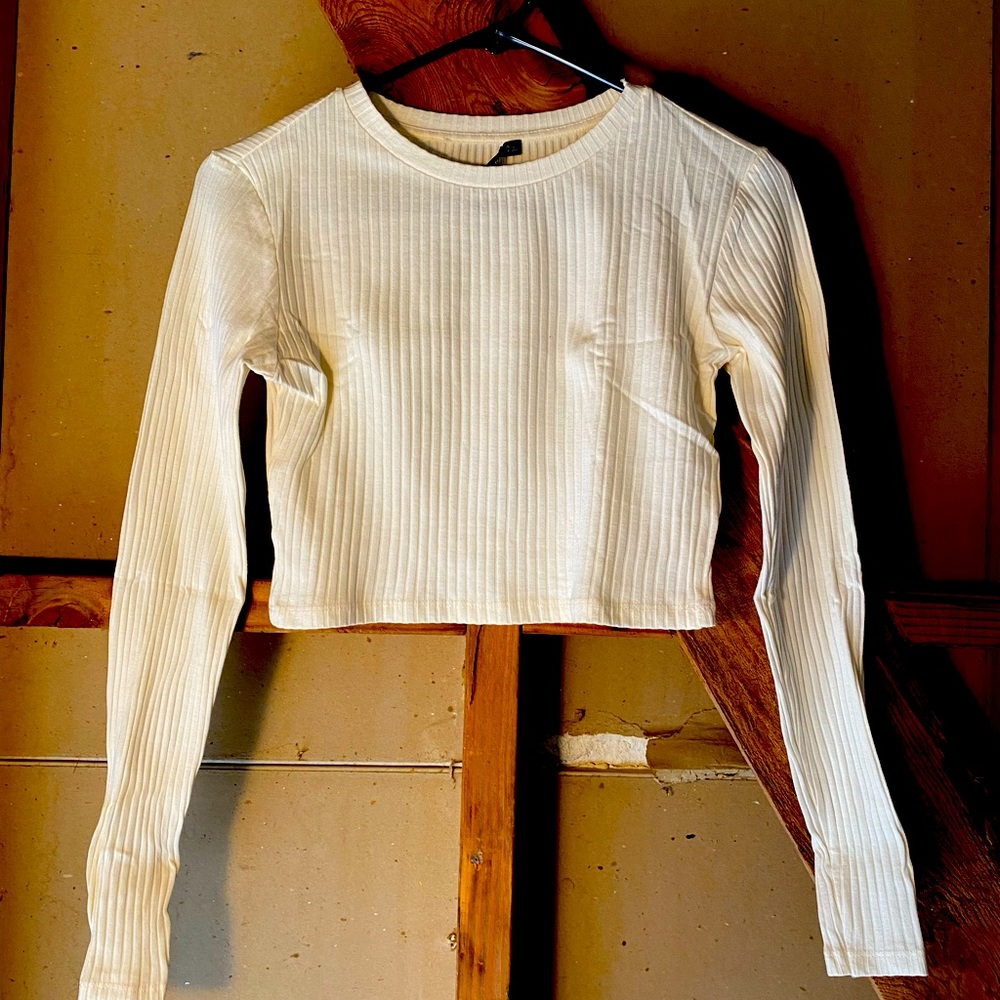 White, fresh, Zara tank top